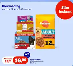 Bol.com Diervoeding van o.a. Sheba & Gourmet aanbieding