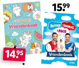Intertoys I kawaii vriendenboek aanbieding