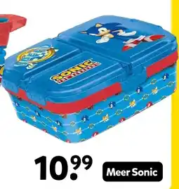 Intertoys Sonic lunchbox aanbieding