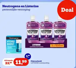 Bol.com Neutrogena en Listerine persoonlijke verzorging aanbieding