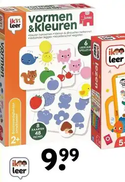Intertoys vormen & kleuren aanbieding