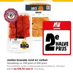 Jumbo Jumbo brazade rund en varken aanbieding