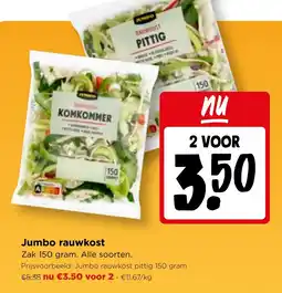 Jumbo Jumbo rauwkost aanbieding