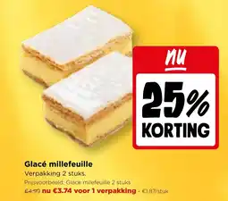 Jumbo Glacé millefeuille aanbieding