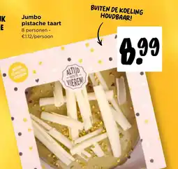 Jumbo Jumbo pistache taart aanbieding