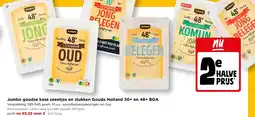 Jumbo Jumbo goudse kaas snetjes en stukken Gouda Holland aanbieding