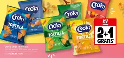 Jumbo Croky chips en tortilla aanbieding