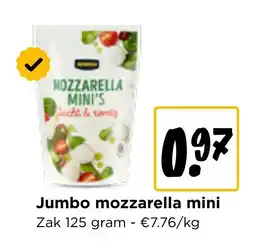 Jumbo Jumbo mozzarella mini aanbieding