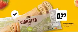 Jumbo Jumbo ciabatta aanbieding