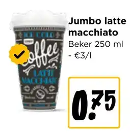Jumbo Jumbo latte macchiato aanbieding