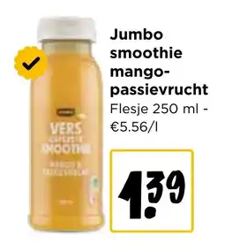 Jumbo Jumbo smoothie mango-passievrucht aanbieding