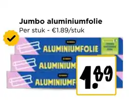 Jumbo Jumbo aluminiumfolie aanbieding