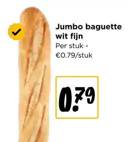 Jumbo Jumbo baguette wit fijn aanbieding