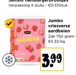 Jumbo Jumbo vriesverse aardbeien aanbieding