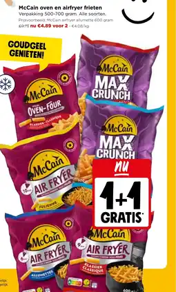 Jumbo McCain oven en airfryer frieten aanbieding