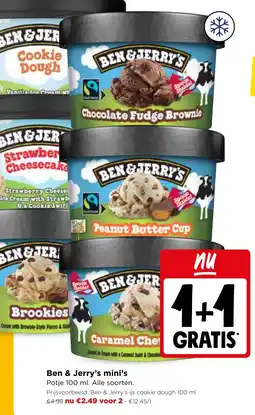 Jumbo Ben & Jerry's mini's aanbieding
