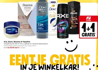 Axe, Dove, Rexona of Vaseline