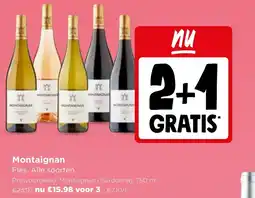 Jumbo Montaignan Fles. Alle soorten. aanbieding