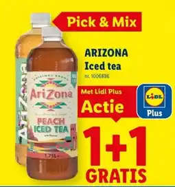 Lidl ARIZONA Iced tea aanbieding