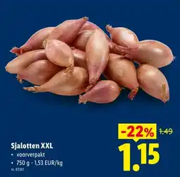 Lidl Sjalotten XXL aanbieding