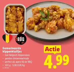 Lidl Gemarineerde kippenkluifjes aanbieding