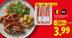 Lidl Varkenschipolata XXL aanbieding