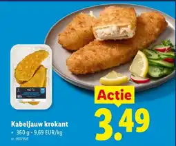 Lidl Kabeljauw krokant aanbieding