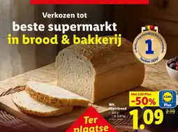 Lidl Wit tijgerbrood aanbieding