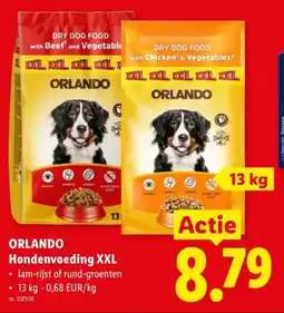 Lidl ORLANDO Hondenvoeding XXL aanbieding