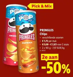 Lidl PRINGLES Chips aanbieding