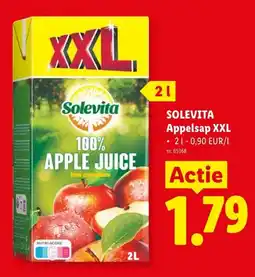 Lidl SOLEVITA Appelsap XXL aanbieding