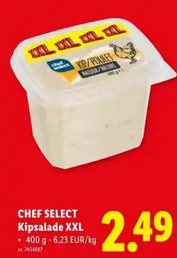 Lidl Chef select kipsalade xxl aanbieding