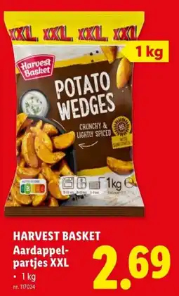 Lidl HARVEST BASKET Aardappel partjes XXL aanbieding
