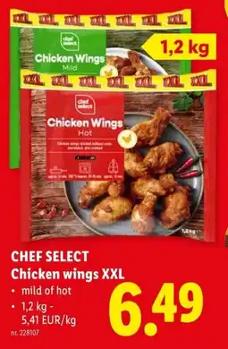 Lidl CHEF SELECT Chicken wings XXL aanbieding
