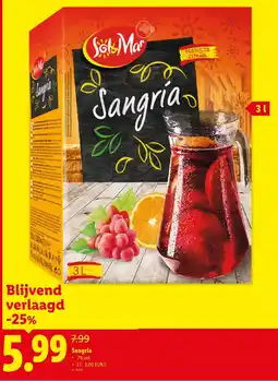 Lidl Sangria aanbieding