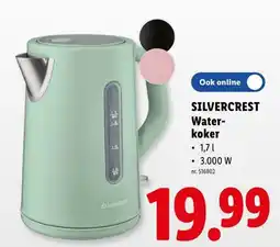 Lidl Silvercrest water-koker aanbieding