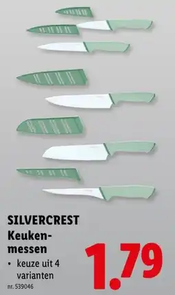 Lidl silvercrest keukenmessen aanbieding