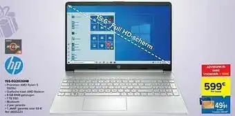 Carrefour Hp 15s-eq2026nb aanbieding