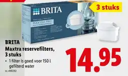 Lidl Brita maxtra reservefilters aanbieding