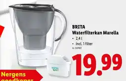 Lidl Brita waterfilterkan marella aanbieding
