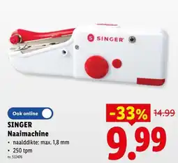 Lidl Singer naaimachine aanbieding