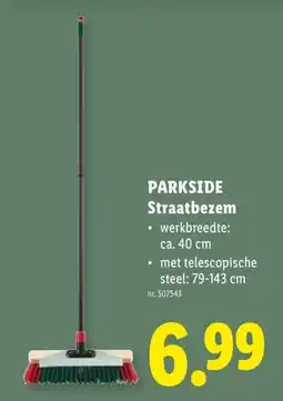 Lidl Parkside straatbezem aanbieding