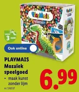 Lidl Playmais mozaïek speelgoed aanbieding
