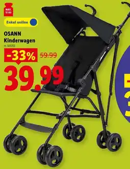 Lidl Osann kinderwagen aanbieding