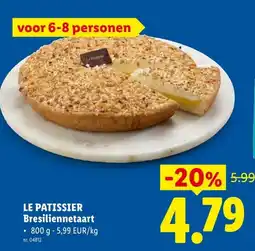 Lidl Le patissier bresiliennetaart aanbieding