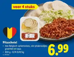 Lidl Pitaschotel aanbieding