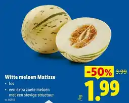 Lidl Witte meloen Matisse aanbieding