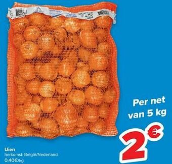 Carrefour Uien aanbieding