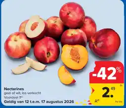 Carrefour Nectarines aanbieding