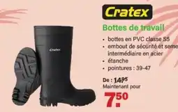 Van Cranenbroek Bottes de travail aanbieding